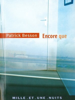cover image of Encore que